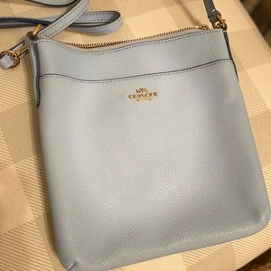 Coach Blue Leather Crossbody